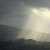 Luz entre nubes